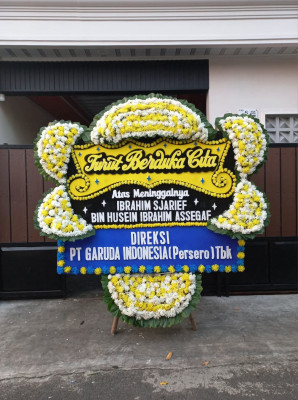 Papan Bunga Duka di Bawodesolo