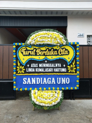 Papan Bunga Duka di Bawodesolo